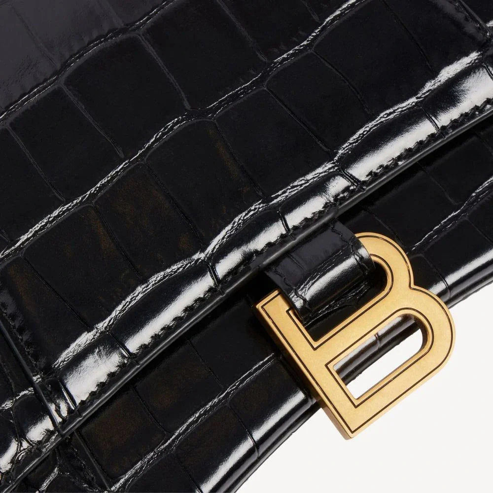 Alligator Hourglass Bag