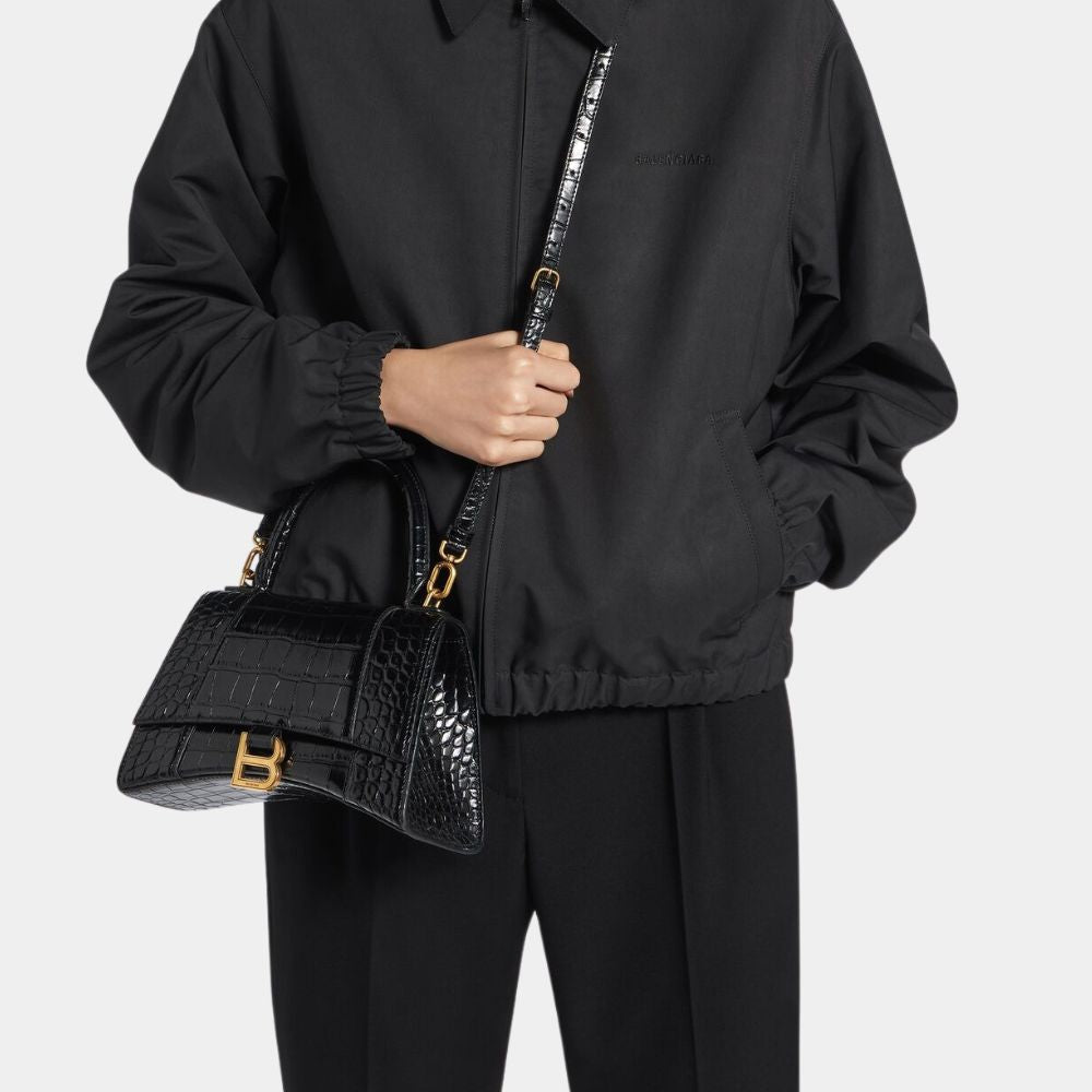 Alligator Hourglass Bag