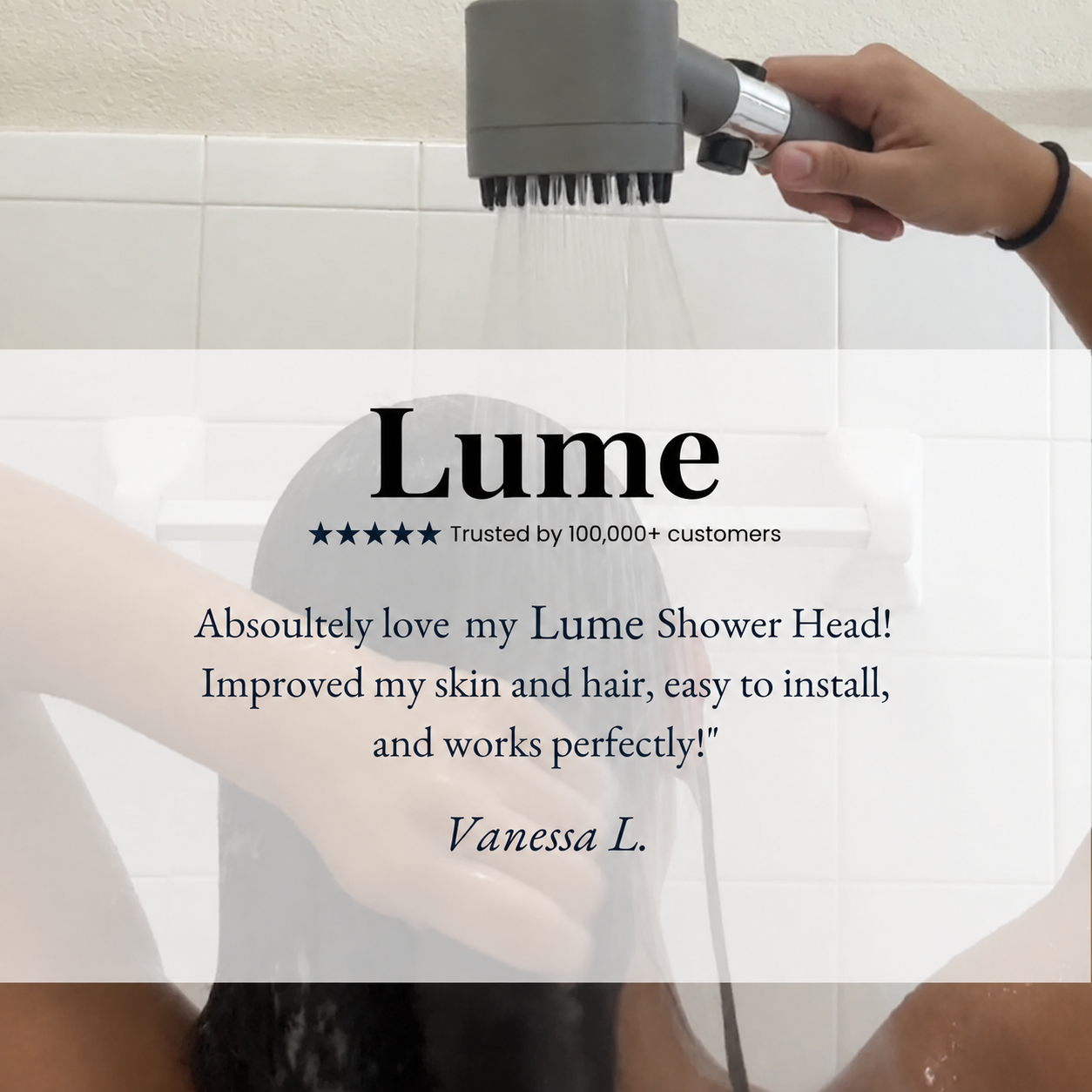 LUME FILTERED SHOWERHEAD™